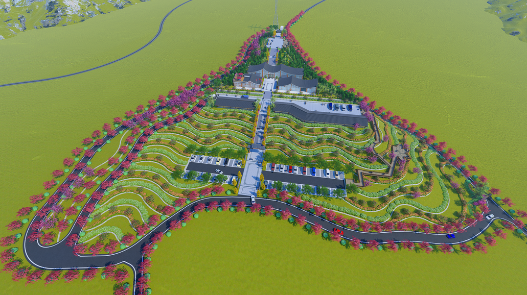 花椒基地整體布局展示中心